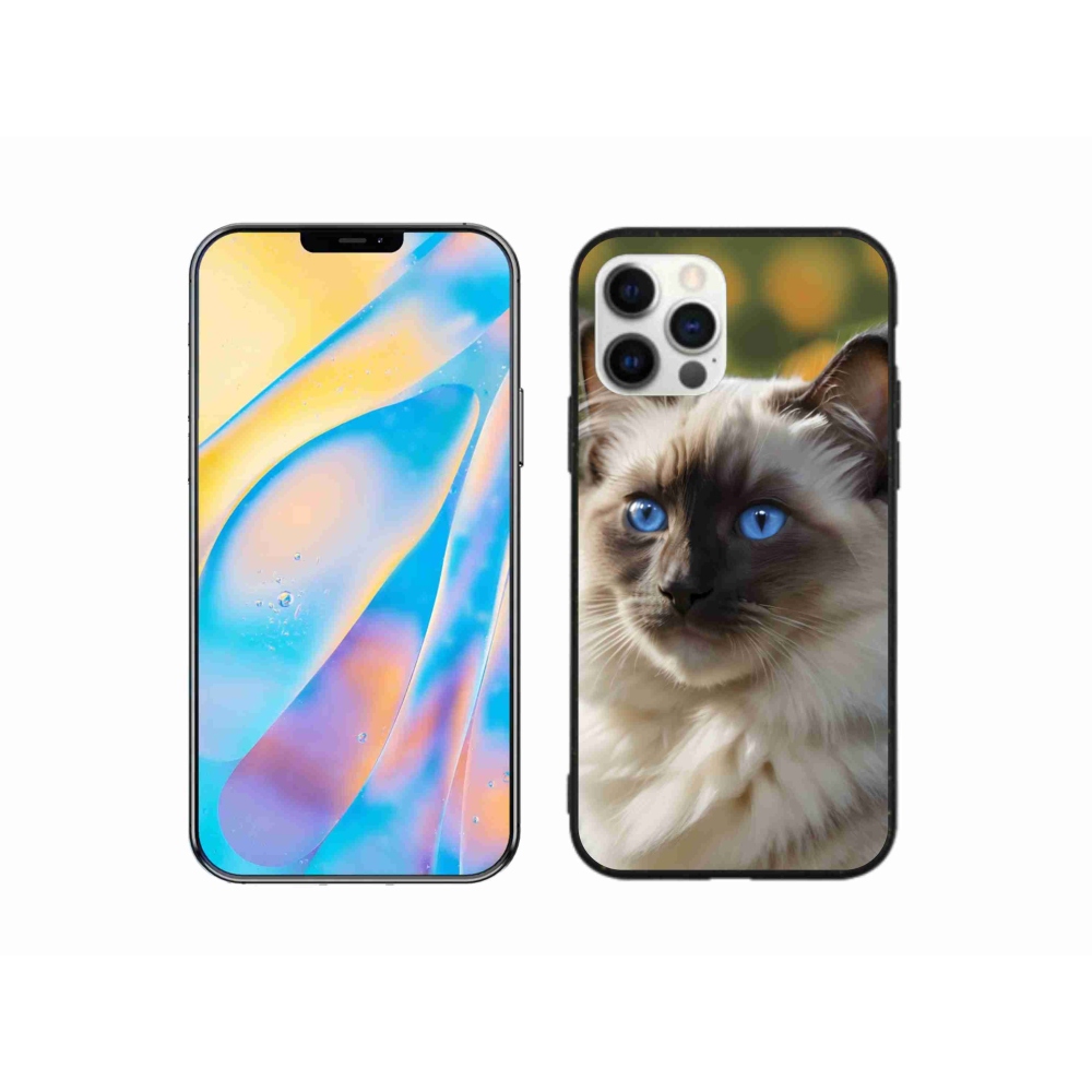 Zselés borítás mmCase iPhone 12 Pro készülékhez - fehér rongybaba