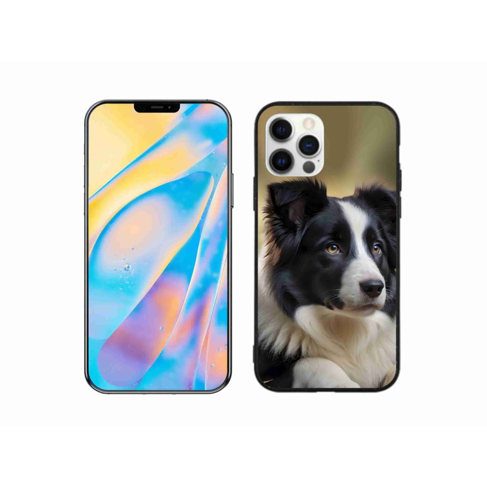 mmCase gél tok az iPhone 12 Pro-hoz – border collie 2