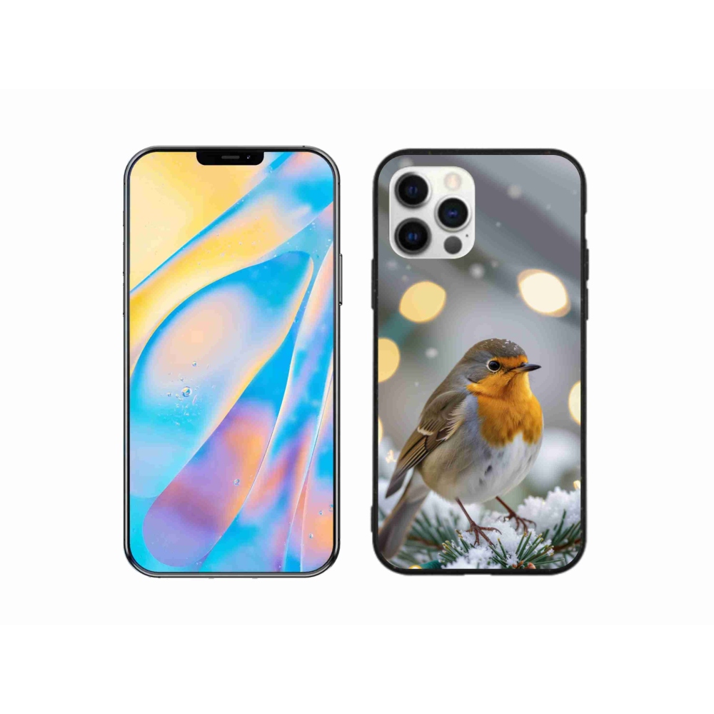 mmCase gél tok az iPhone 12 Pro-hoz – téli piros