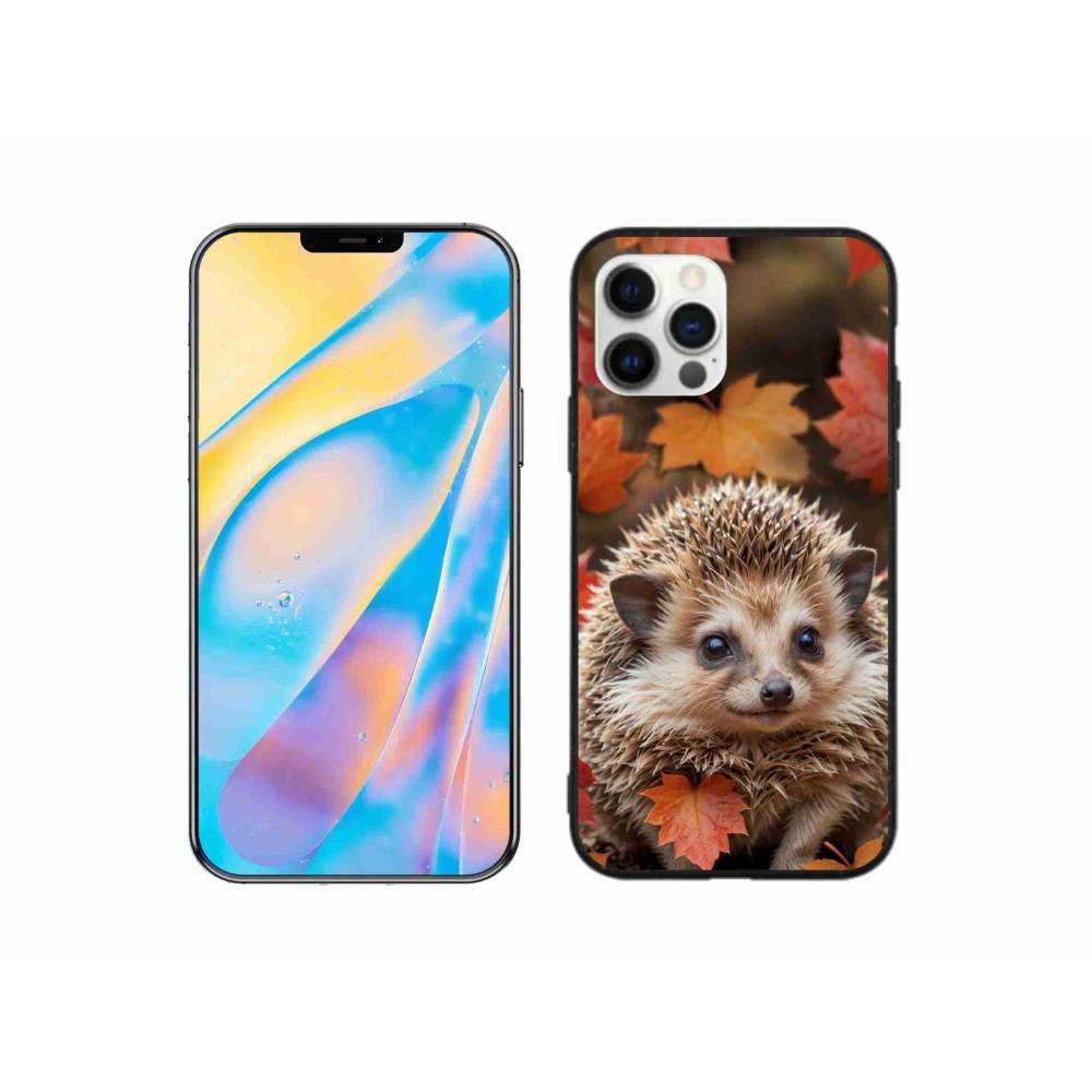 mmCase gél tok az iPhone 12 Pro-hoz – sün a levelek között