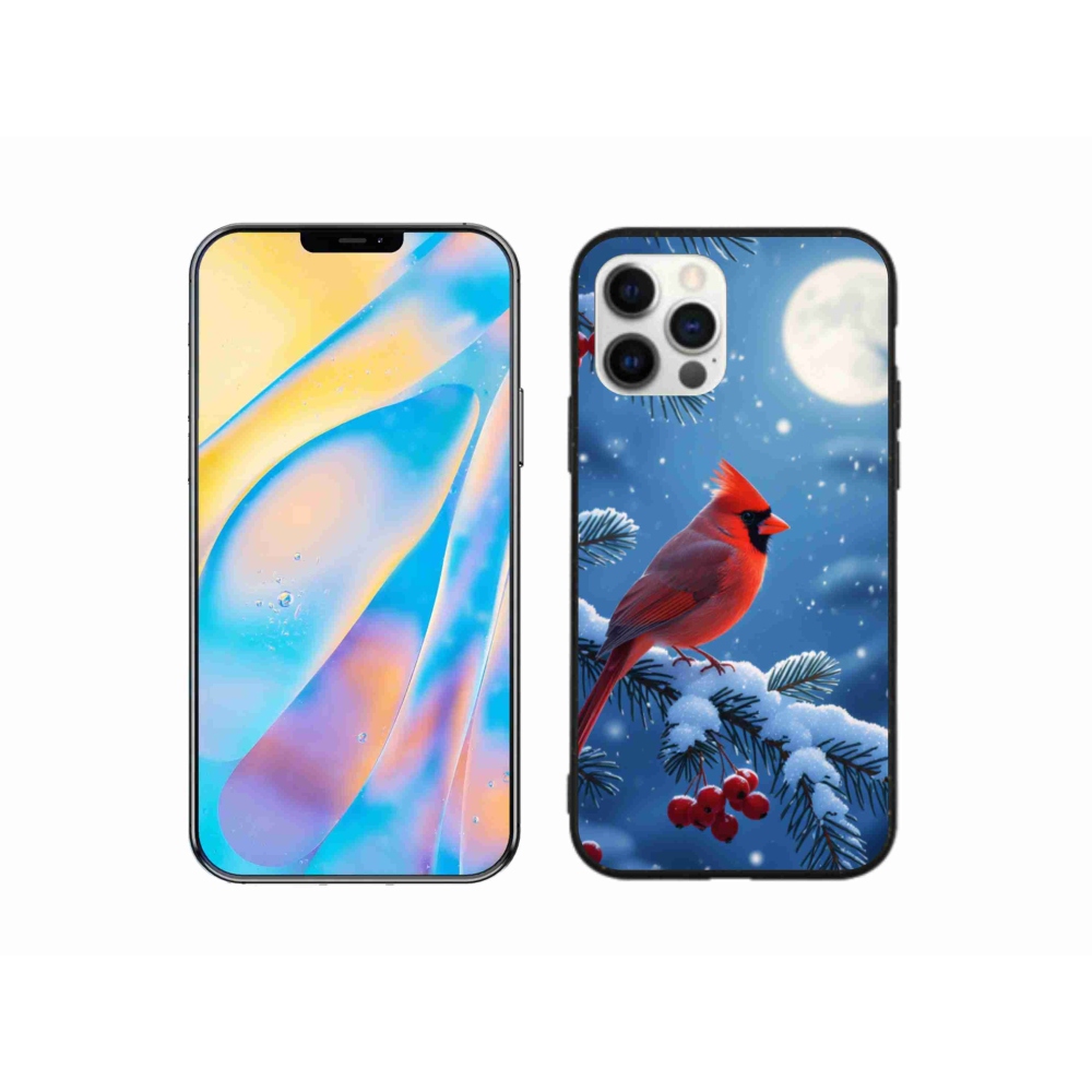 mmCase gél tok az iPhone 12 Pro-hoz – kardinális piros