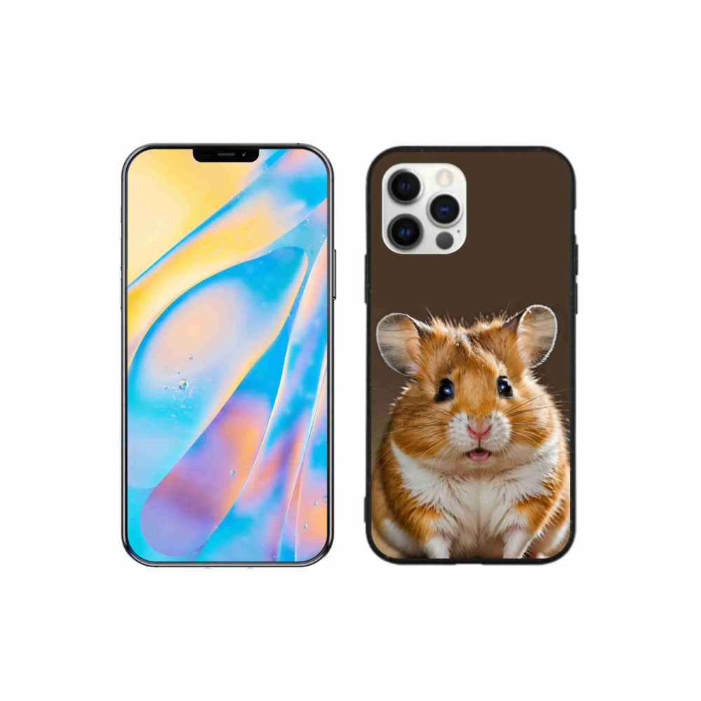 Zselés borítás mmCase iPhone 12 Pro készülékhez - hörcsög