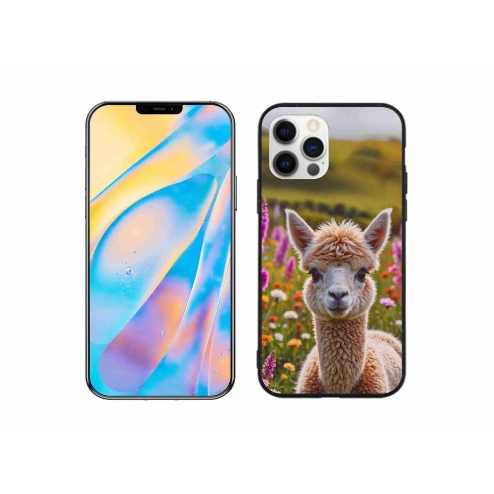 mmCase gél tok az iPhone 12 Pro-hoz – láma a réten
