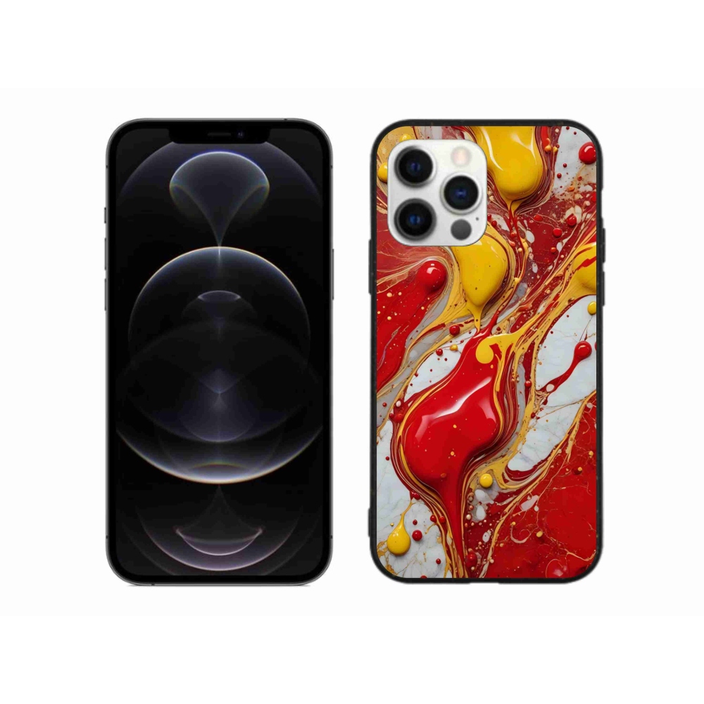 Gél borítás mmCase iPhone 12 Pro Max készülékhez - absztrakt motívum 42