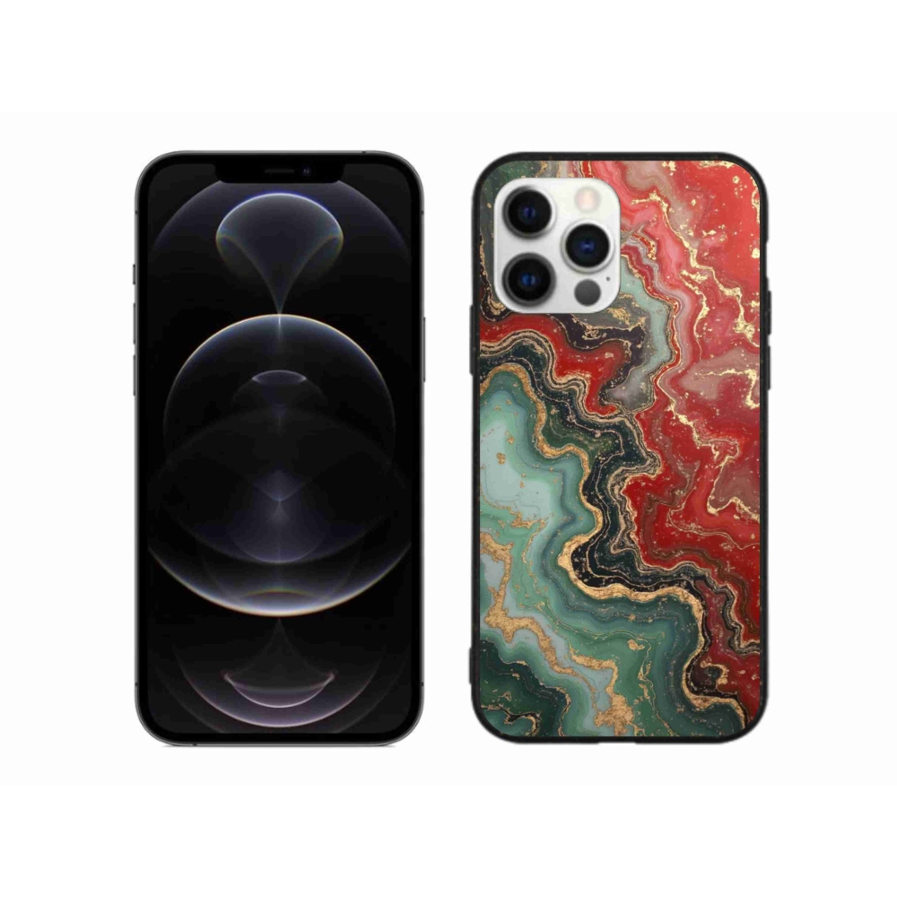 Gél borítás mmCase iPhone 12 Pro Max készülékhez - absztrakt motívum 55