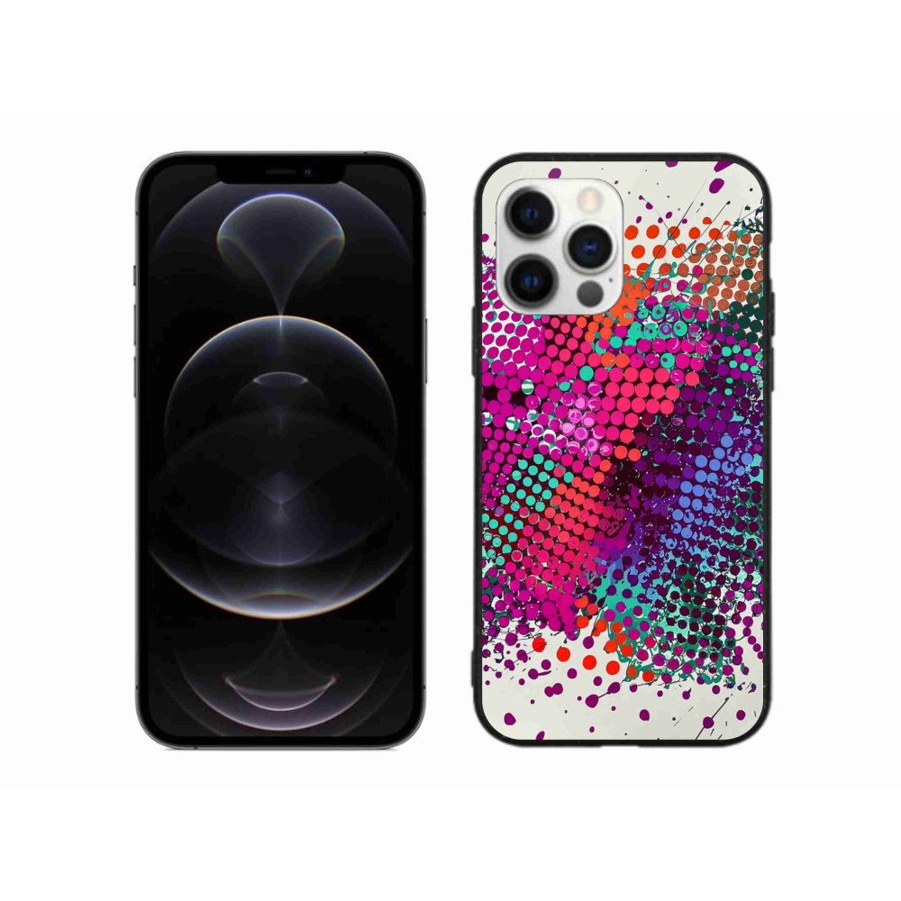 Gél borítás mmCase iPhone 12 Pro Max készülékhez - absztrakt motívum 65