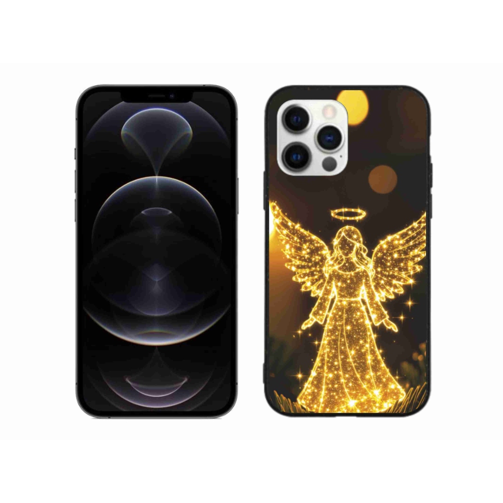 Zselés borítás mmCase iPhone 12 Pro Max készülékhez - angyalka