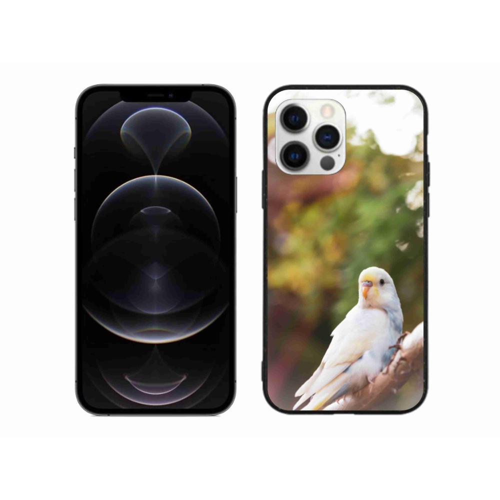 Gél védőburkolat mmCase iPhone 12 Pro Max készülékhez - andulka fehér