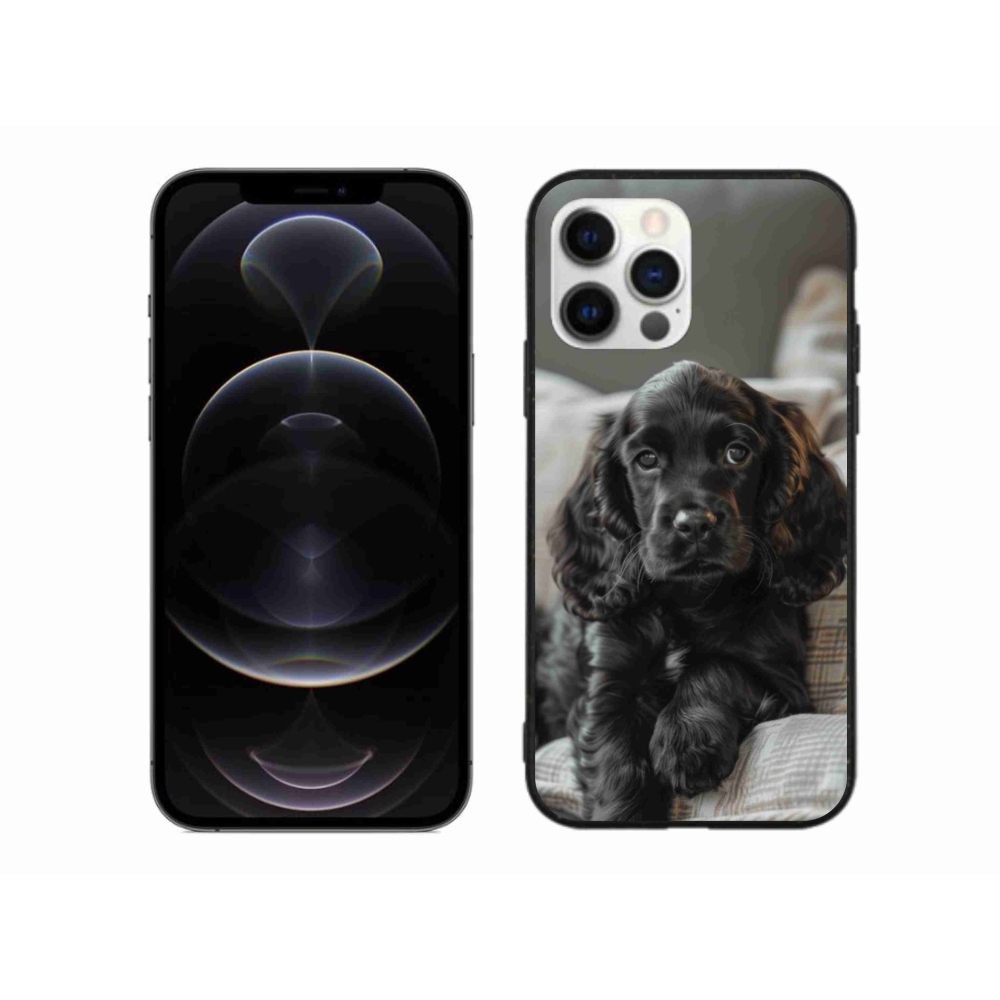 Gél borítás mmCase iPhone 12 Pro Max készülékhez - Angol Cocker Spániel