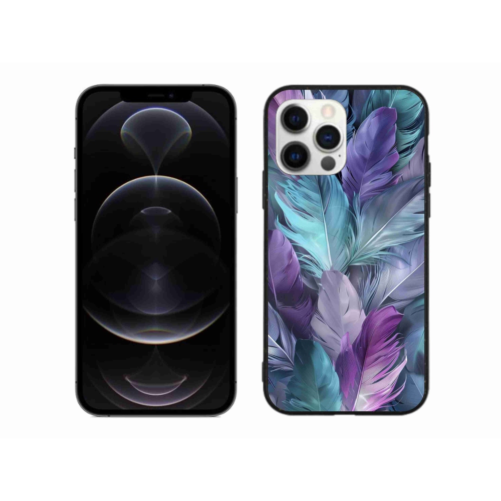 Zselés borítás mmCase iPhone 12 Pro Max készülékhez - színes toll 2