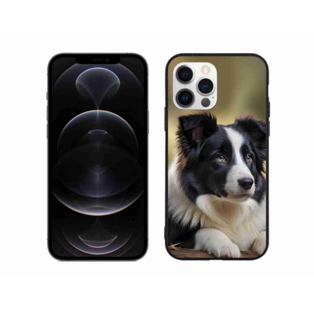 mmCase gél tok az iPhone 12 Pro Max-hoz – border collie 2