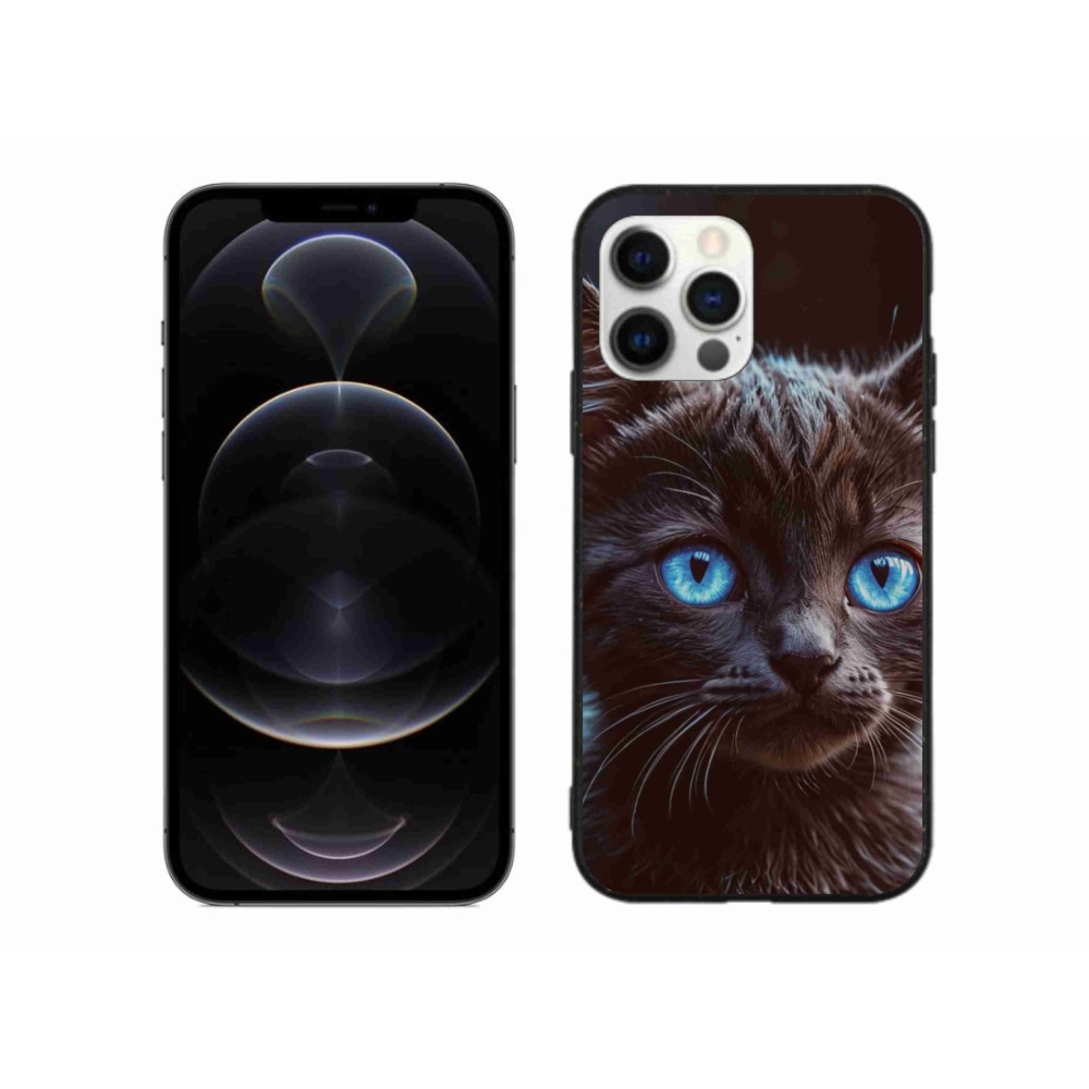 Gél borítás mmCase iPhone 12 Pro Max készülékhez - Fekete Babe 2