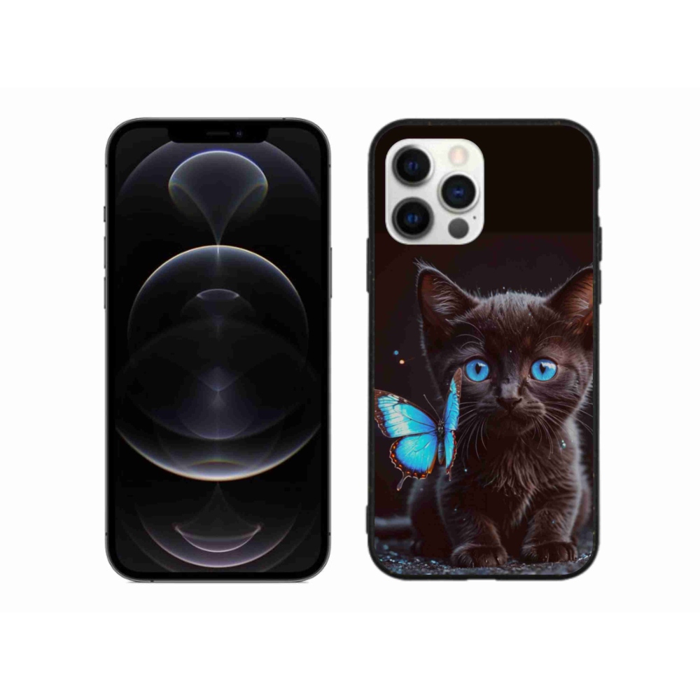 Gél borítás mmCase iPhone 12 Pro Max készülékhez - Fekete Babe 3