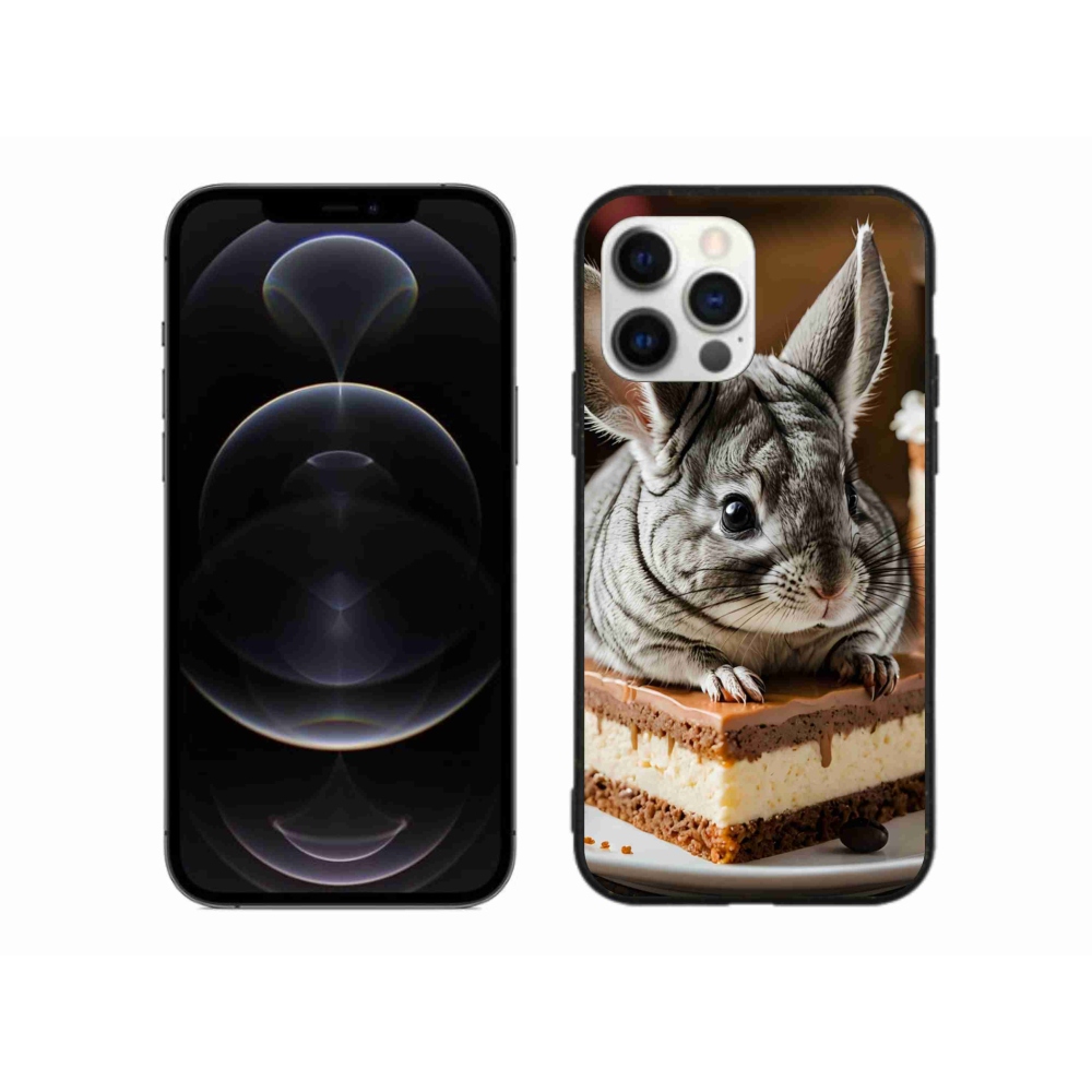 Zselés borítás mmCase iPhone 12 Pro Max készülékhez - csincsilla