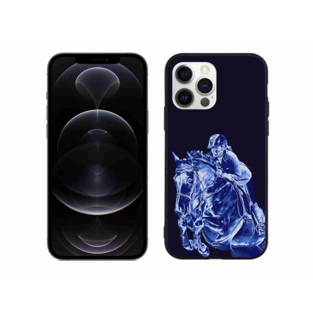 Zselés borítás mmCase iPhone 12 Pro Max készülékhez - versenyló