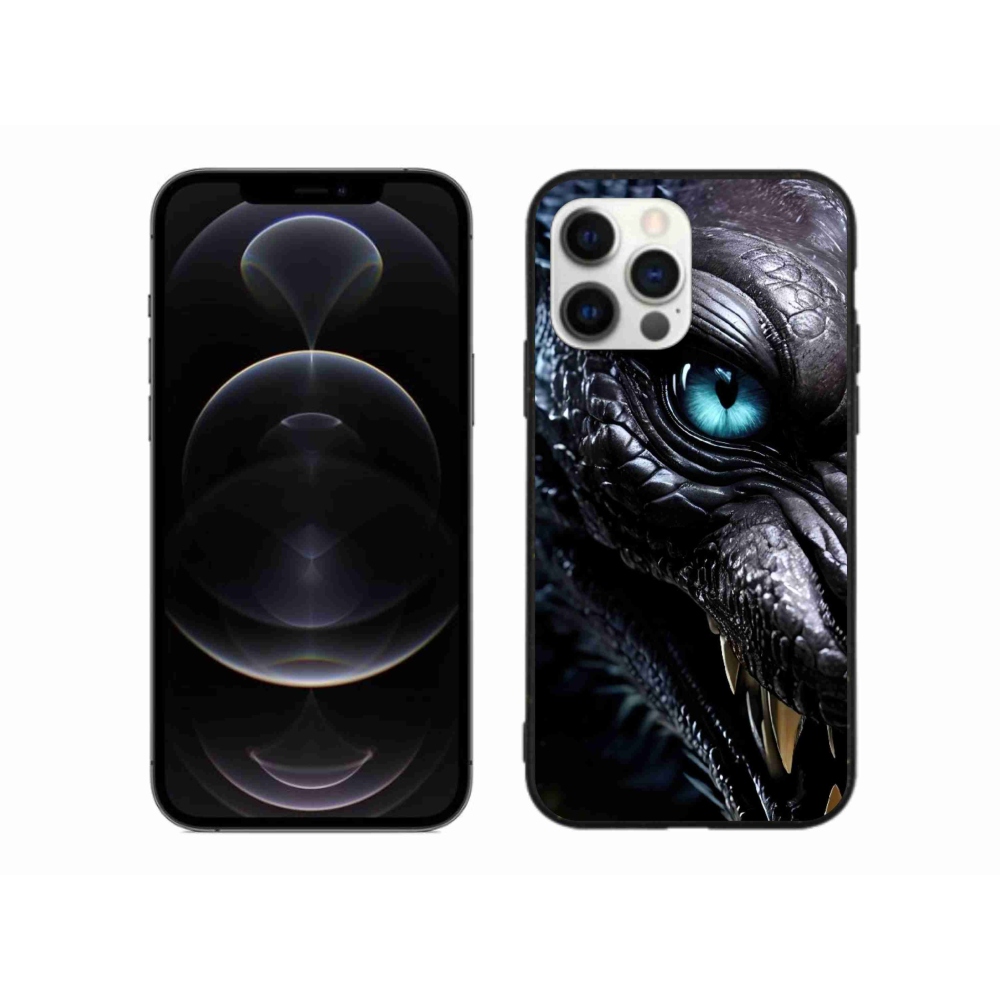 mmCase gél tok az iPhone 12 Pro Max-hoz – sárkányos mintával