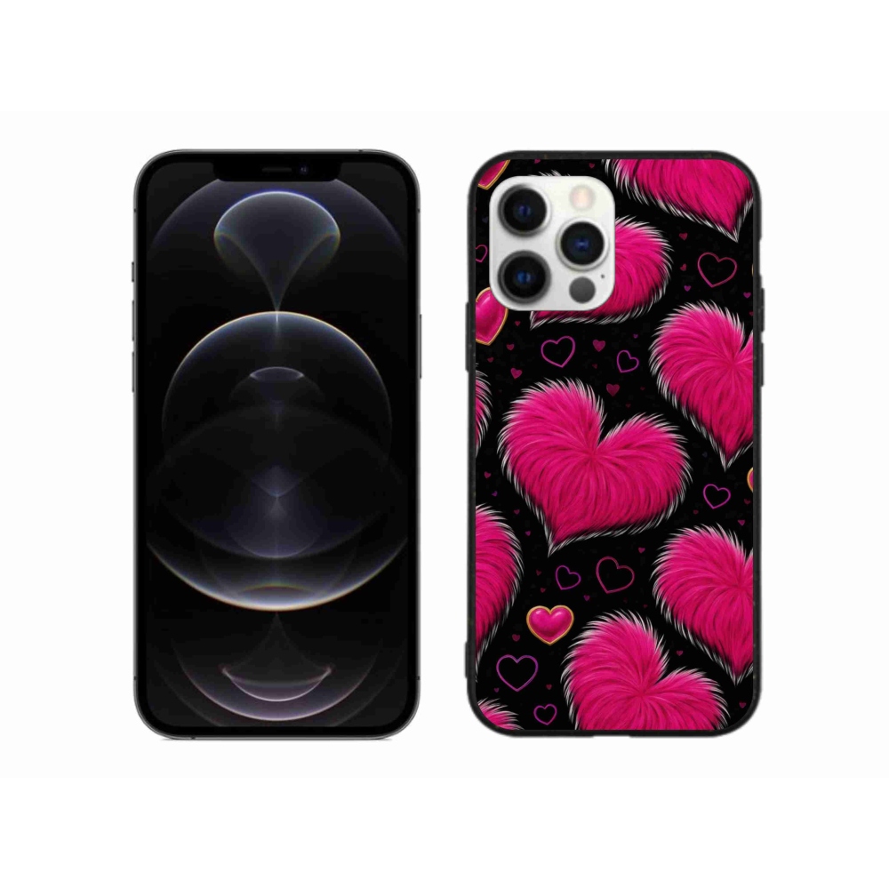 Zselés borítás mmCase iPhone 12 Pro Max készülékhez - puha szív