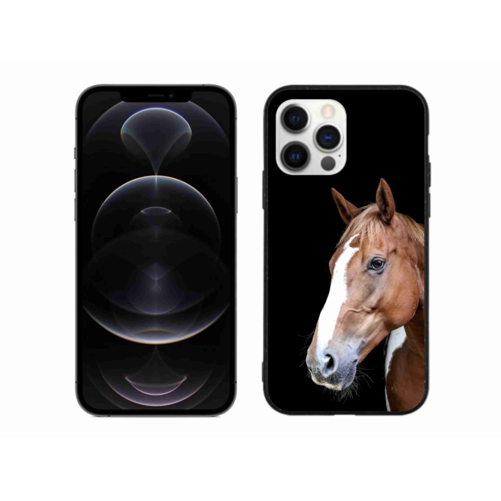 Zselés borítás mmCase iPhone 12 Pro Max készülékhez - barna ló 3