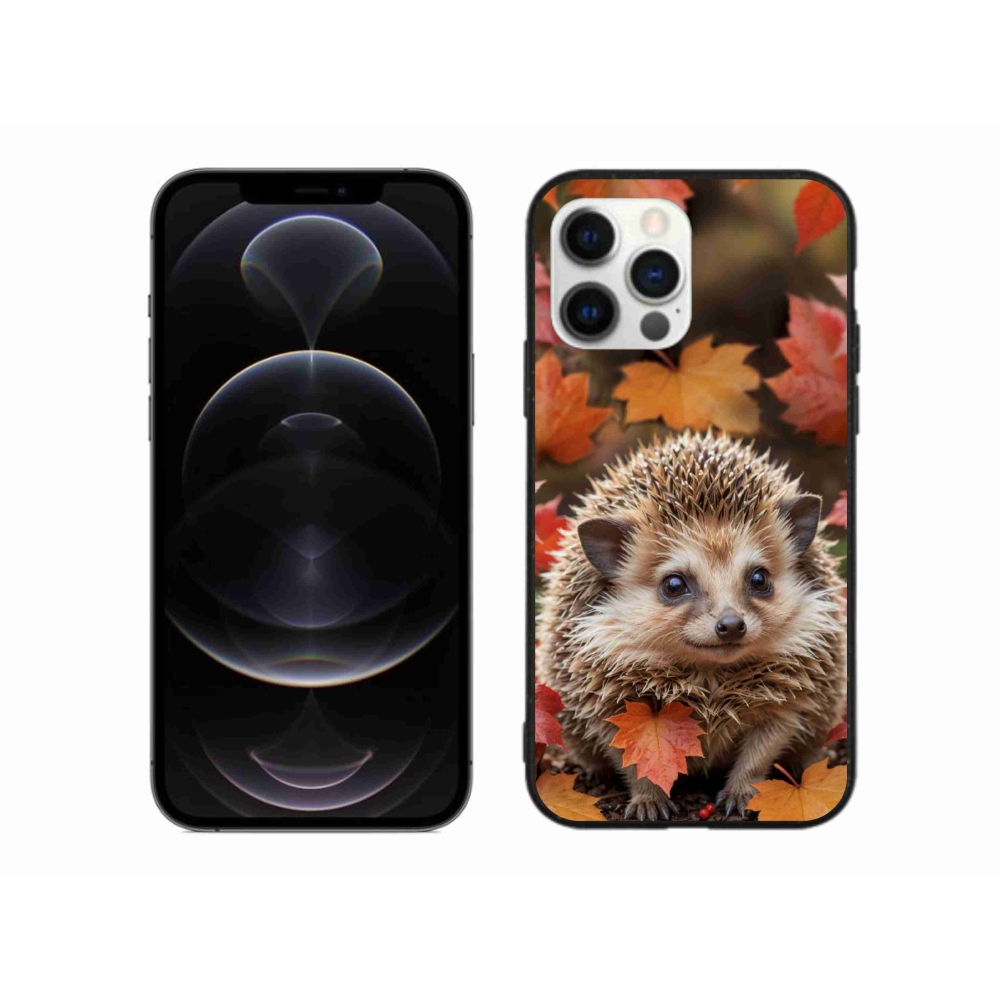 mmCase gél tok az iPhone 12 Pro Max-hoz – sün a levelek között