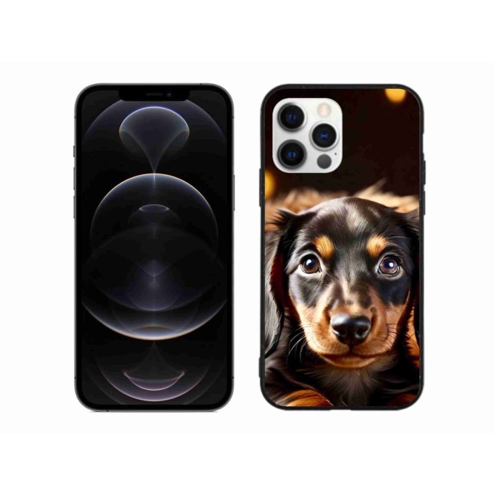 Zselés borítás mmCase iPhone 12 Pro Max készülékhez - tacskó