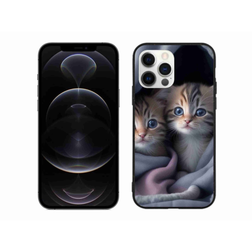 Zselés borítás mmCase iPhone 12 Pro Max készülékhez - cat duo 2