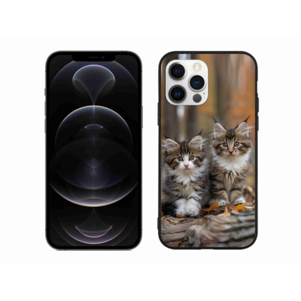 mmCase gél tok az iPhone 12 Pro Max-hoz – macska-duó 3