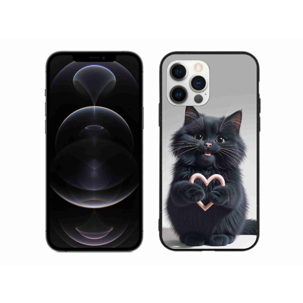 mmCase gél tok az iPhone 12 Pro Max-hoz – Macska szerelem 3
