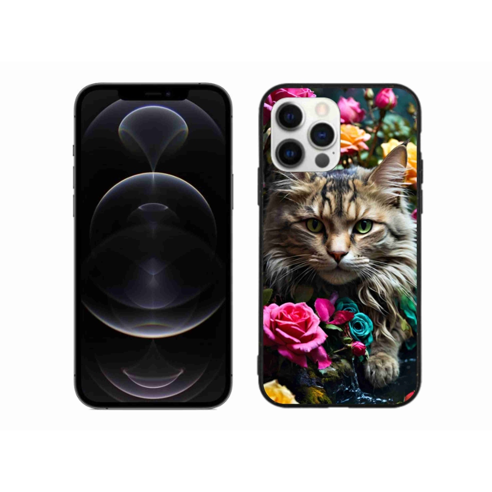 Gél borítás mmCase iPhone 12 Pro Max készülékhez - Macskaszem nézet 2