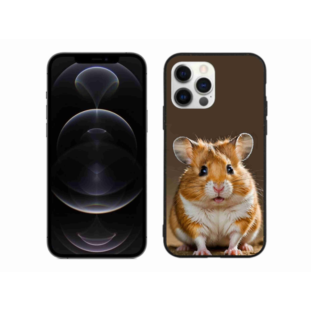 Zselés borítás mmCase iPhone 12 Pro Max készülékhez - hörcsög