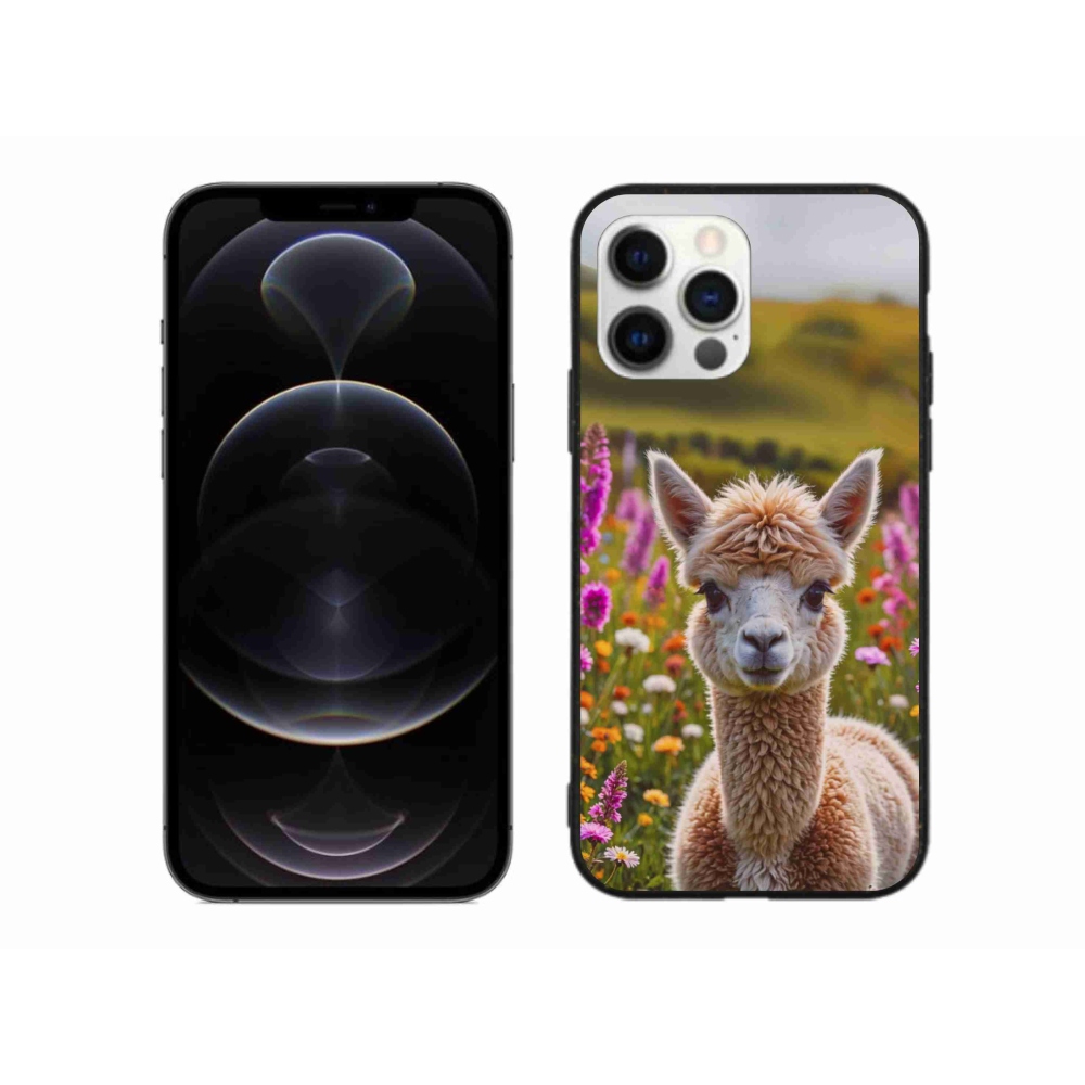 mmCase gél tok az iPhone 12 Pro Max-hoz – láma a réten