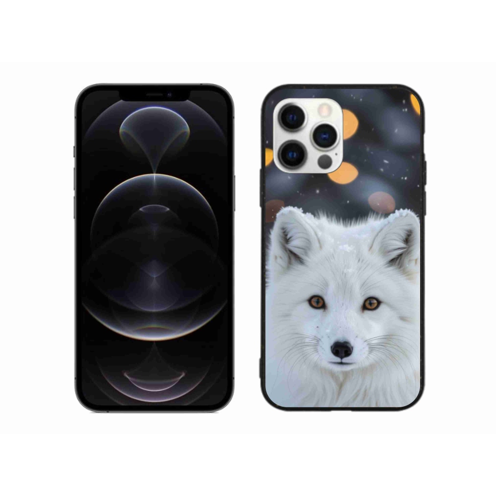 Zselés borítás mmCase iPhone 12 Pro Max készülékhez - polár róka