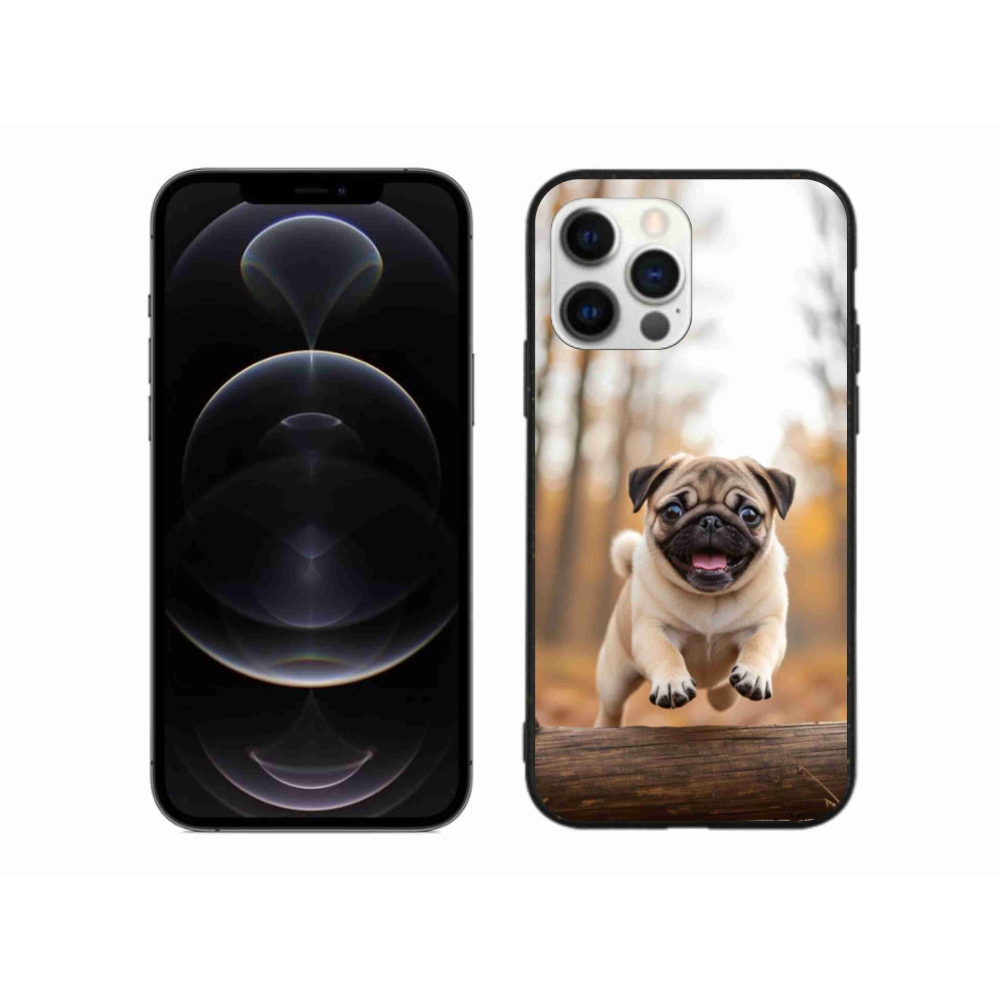 Zselés borítás mmCase iPhone 12 Pro Max készülékhez - mopsz 2