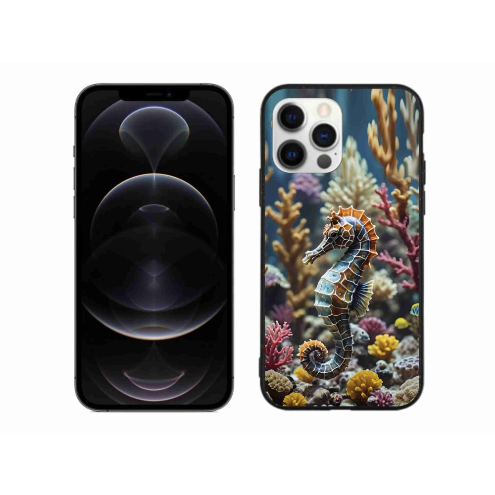 mmCase gél tok az iPhone 12 Pro Max-hoz – tengeri csikóhal 2