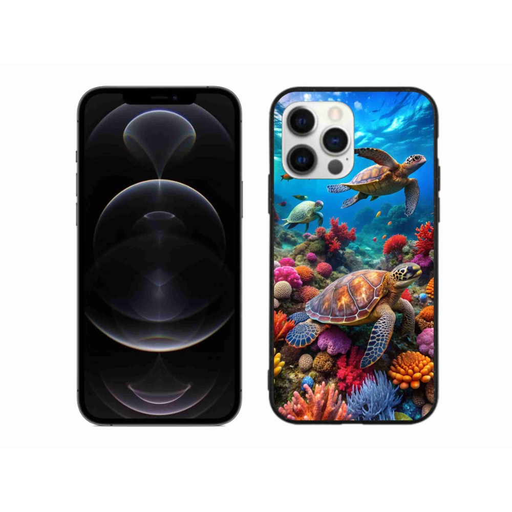 Gél borítás mmCase iPhone 12 Pro Max készülékhez - Sea World 2