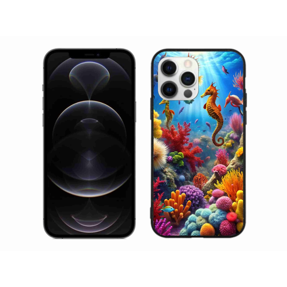Zselés borítás mmCase iPhone 12 Pro Max készülékhez - Sea World 3