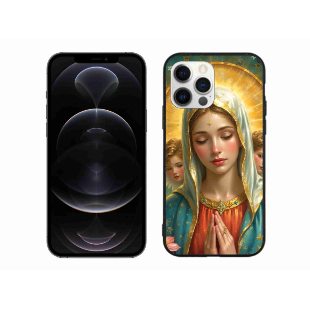 Gél borítás mmCase iPhone 12 Pro Max készülékhez - Vallásos motívum 3