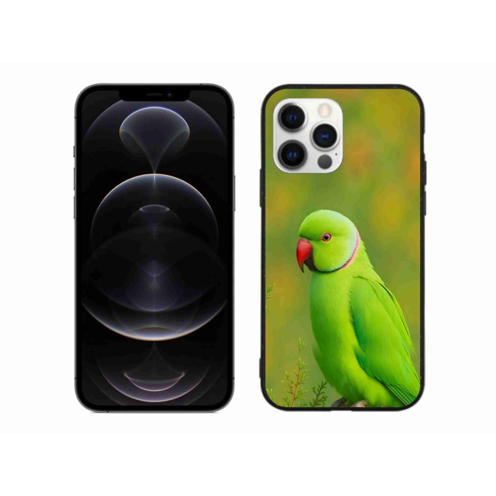 Zselés borítás mmCase iPhone 12 Pro Max készülékhez - papagáj alexandr 2