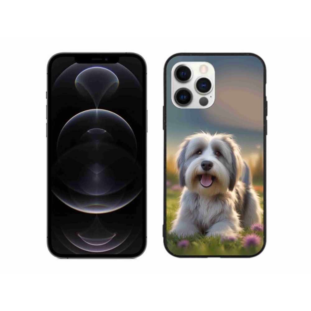 mmCase gél tok az iPhone 12 Pro Max-hoz – aranyos havannai kutyus