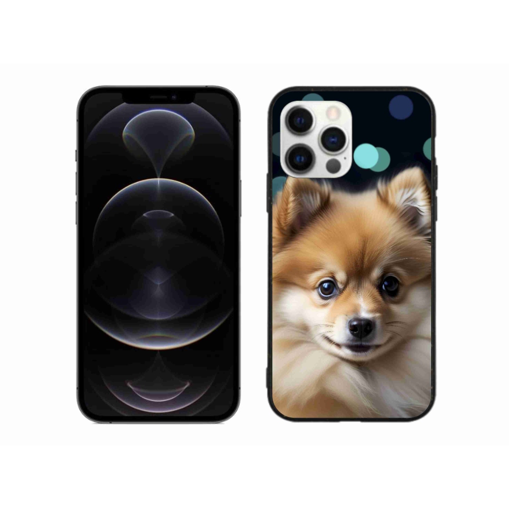 mmCase gél tok az iPhone 12 Pro Max-hoz – aranyos pomerániai