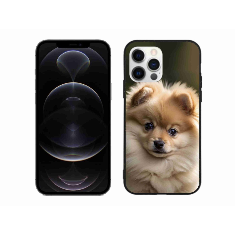 mmCase gél tok az iPhone 12 Pro Max-hoz – aranyos pomerániai 2