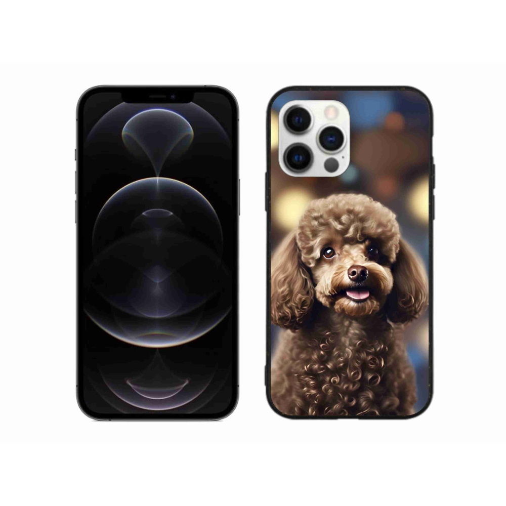 mmCase gél tok az iPhone 12 Pro Max-hoz – aranyos pudli
