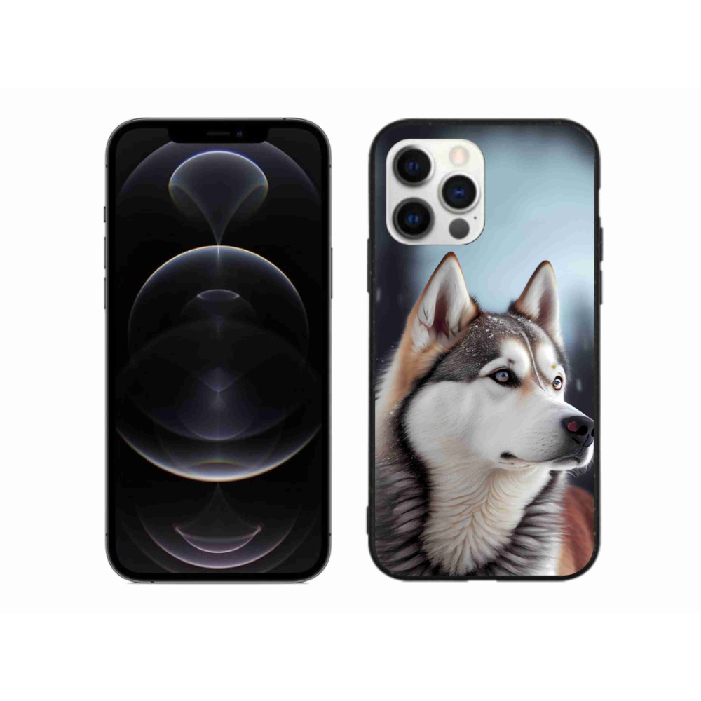 mmCase gél tok az iPhone 12 Pro Max-hoz – szibériai husky