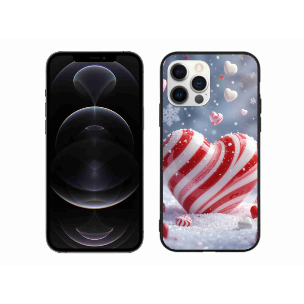 Gél borítás mmCase iPhone 12 Pro Max készülékhez - édes szív