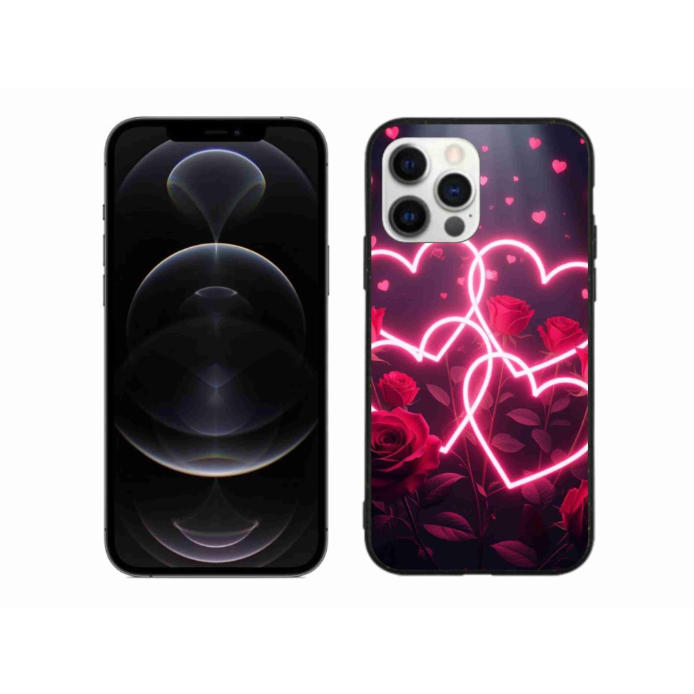 Gél borítás mmCase iPhone 12 Pro Max készülékhez - Szerelem szíve