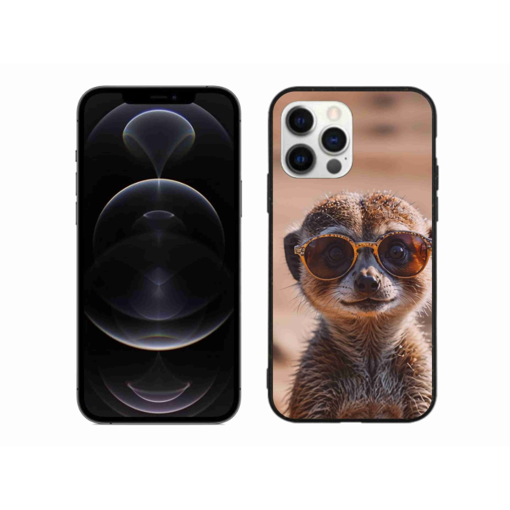 Gél borítás mmCase iPhone 12 Pro Max készülékhez - stílusos surikata