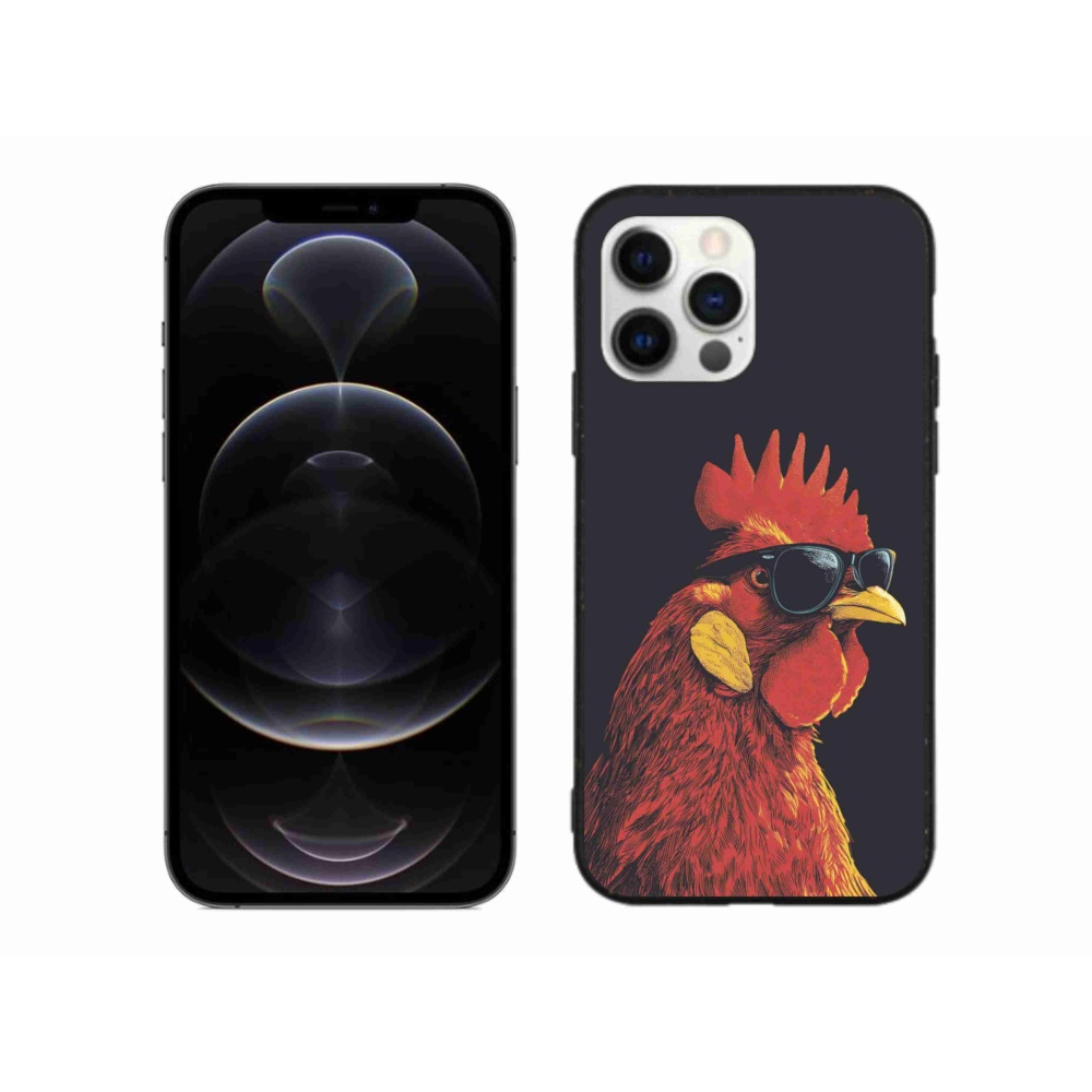 Gél borítás mmCase iPhone 12 Pro Max készülékhez - stílusos kakas