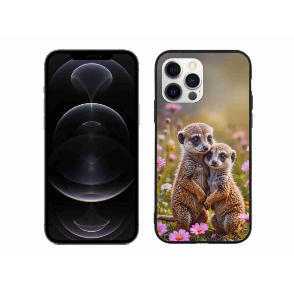 mmCase gél tok az iPhone 12 Pro Max-hoz – szurikáta-duó