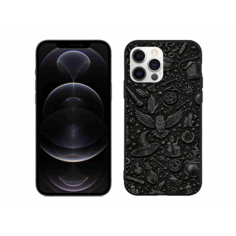 mmCase gél tok az iPhone 12 Pro Max-hoz – sötét varázslatos világ