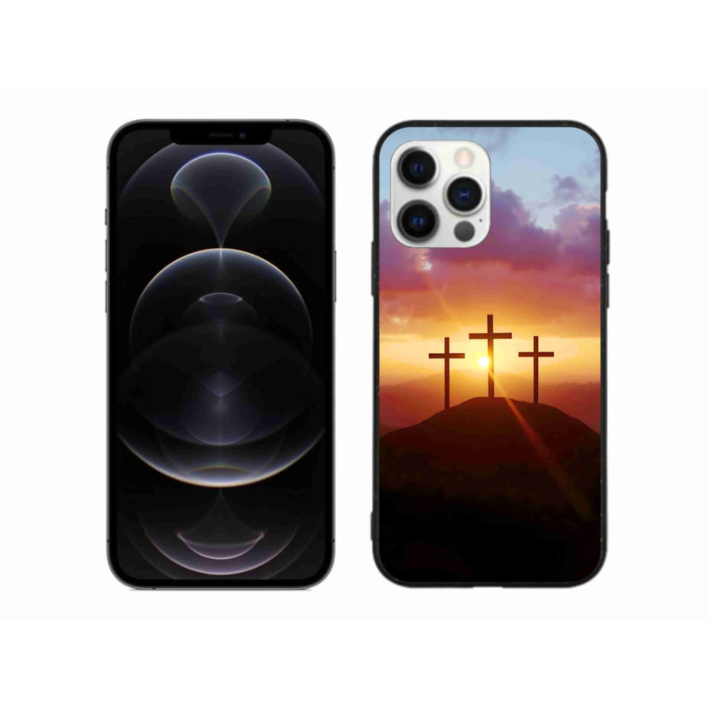 Zselés borítás mmCase iPhone 12 Pro Max készülékhez - három kereszt