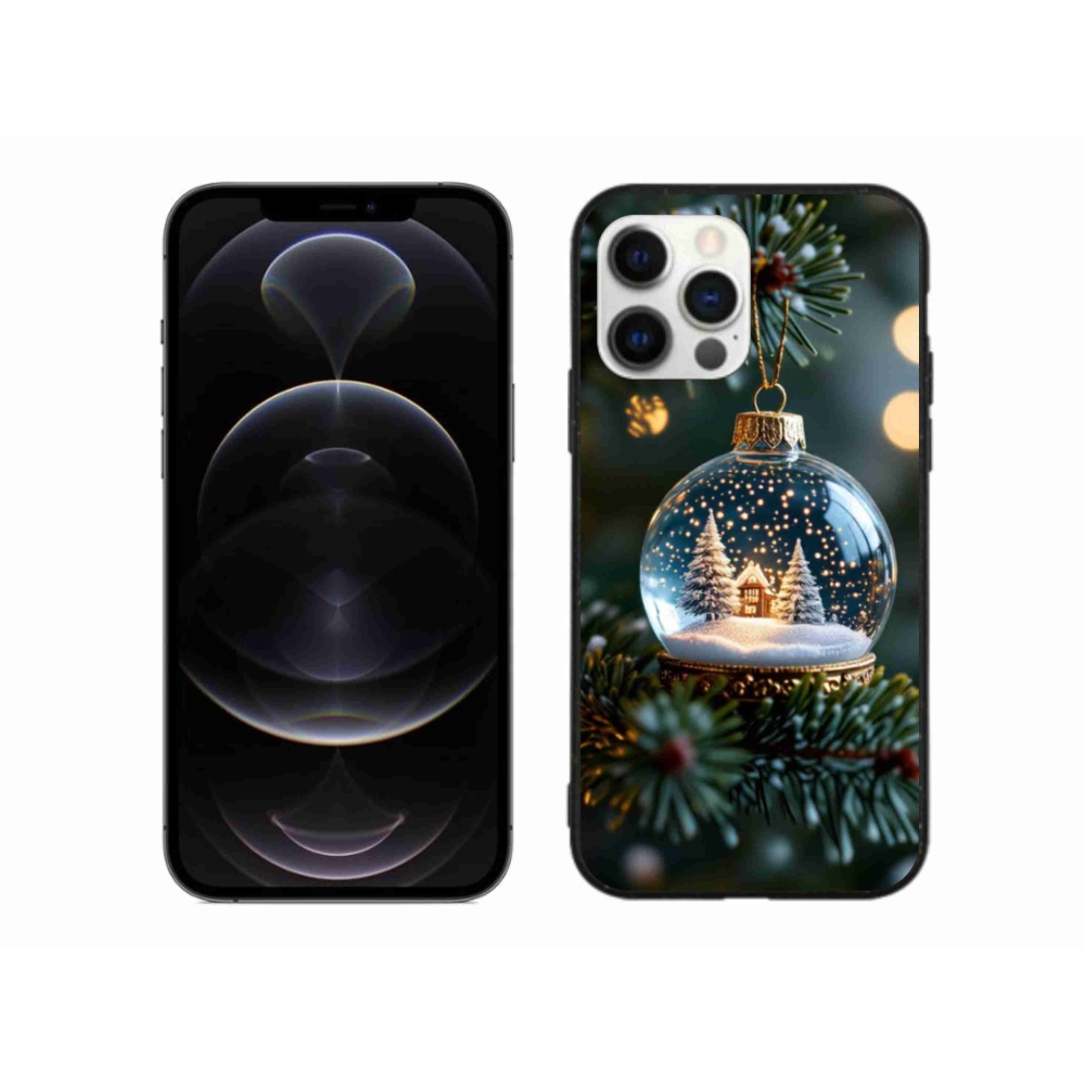 Gél borítás mmCase iPhone 12 Pro Max készülékhez - Karácsonyi gömb 2